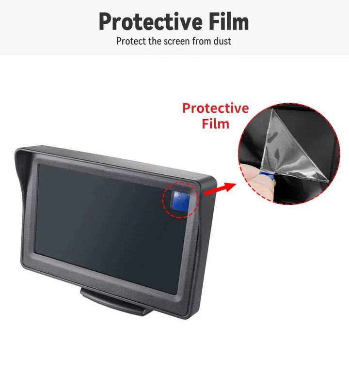 Lisslune | Wireless Reverse Camera for Car, Truck Caravan