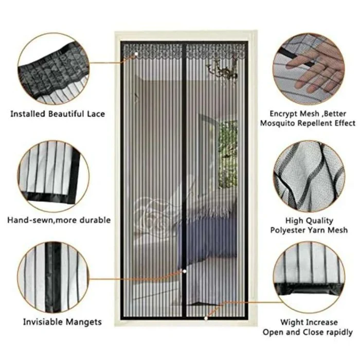 Lisslune | Magnetic Mesh Screen