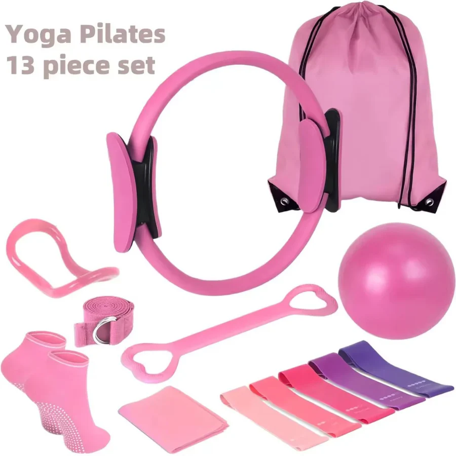 Lisslune | Pilates Ball and Resistance Band Set