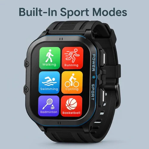 Lisslune | Waterproof Smartwatch,  Fitness Tracking, Bluetooth 5.0