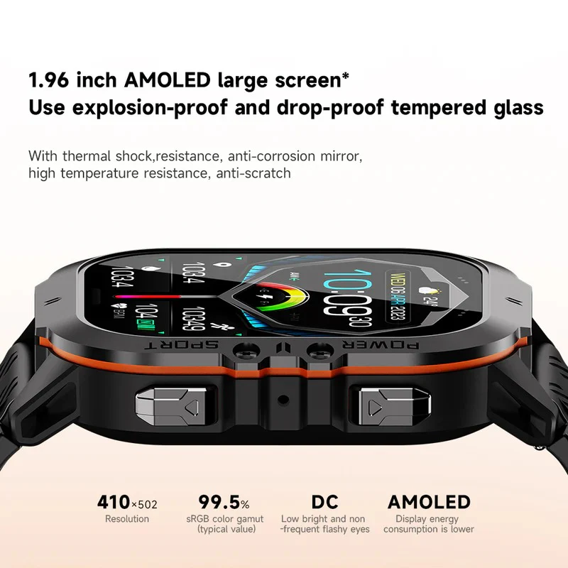 Lisslune | Waterproof Smartwatch,  Fitness Tracking, Bluetooth 5.0