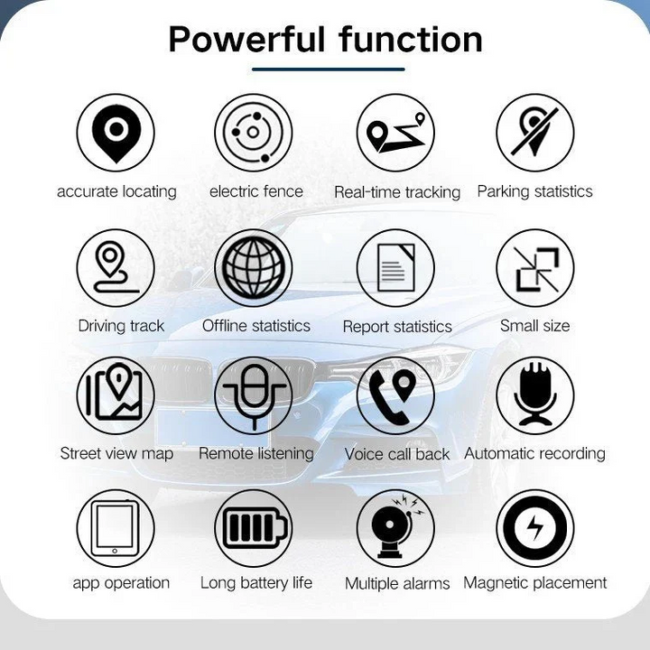 Lisslune | Mini Magnetic GPS Tracker
