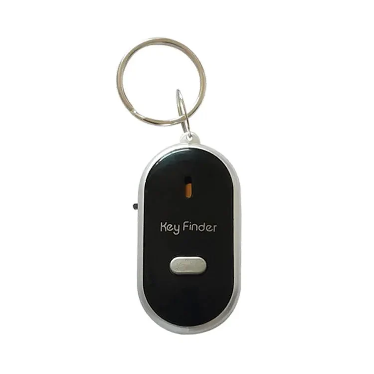 Lisslune | Whistle Activated Key Finder, Sound & Light Alerts, Built-In LED, Battery Included