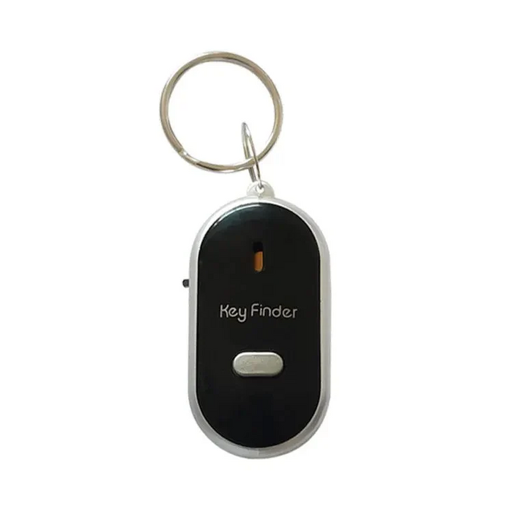 Lisslune | Whistle Activated Key Finder, Sound & Light Alerts, Built-In LED, Battery Included