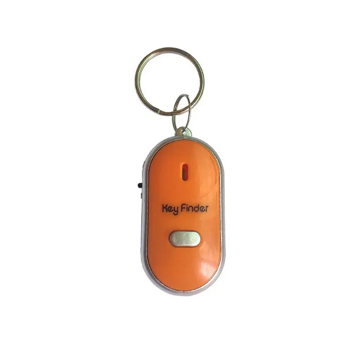 Lisslune | Whistle Activated Key Finder, Sound & Light Alerts, Built-In LED, Battery Included