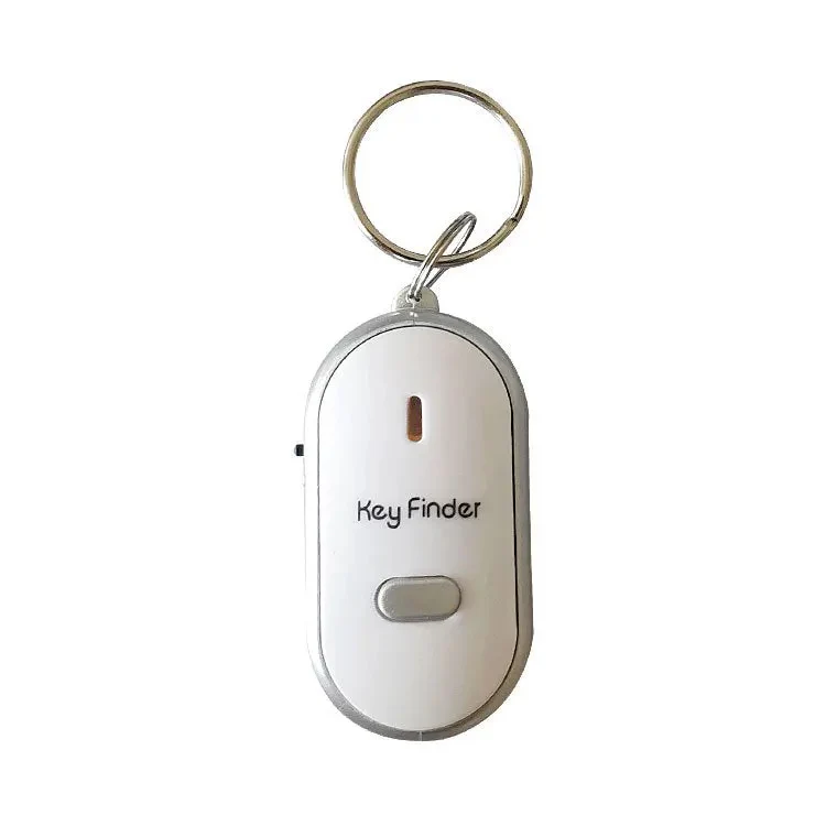 Lisslune | Whistle Activated Key Finder, Sound & Light Alerts, Built-In LED, Battery Included
