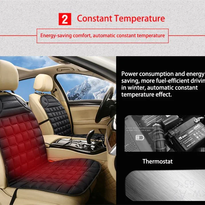 Lisslune | Heated Car Seat Cushion