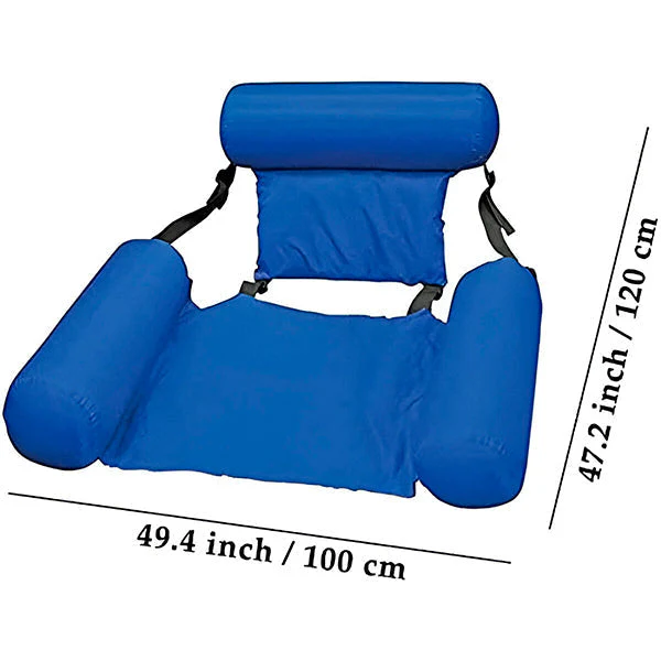 Lisslune | Swimming Chair with Backrest for Maximum Comfort