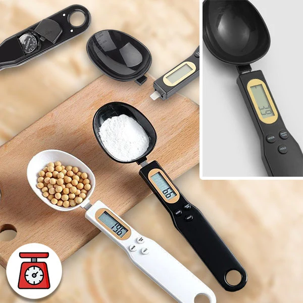 Lisslune | Spoon with Built in Digital Scale