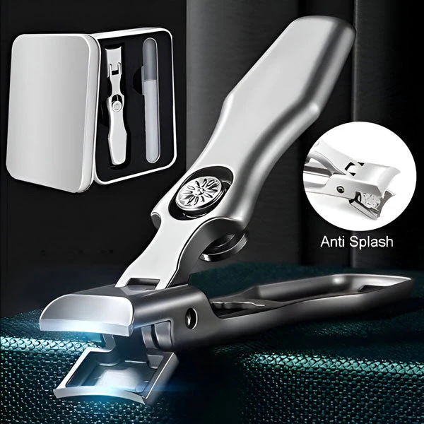 Lisslune | Stainless Steel Nail Clipper, Ergonomic Handle, Compact Travel Design