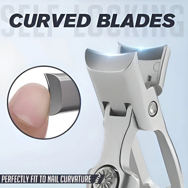 Lisslune | Stainless Steel Nail Clipper, Ergonomic Handle, Compact Travel Design