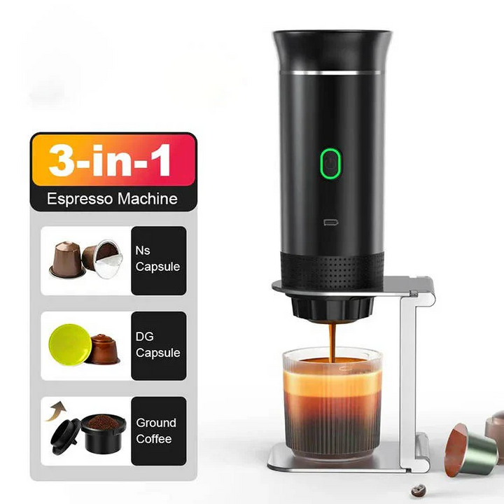 Lisslune | Portable Coffee Maker Espresso Cappuccino and Drip