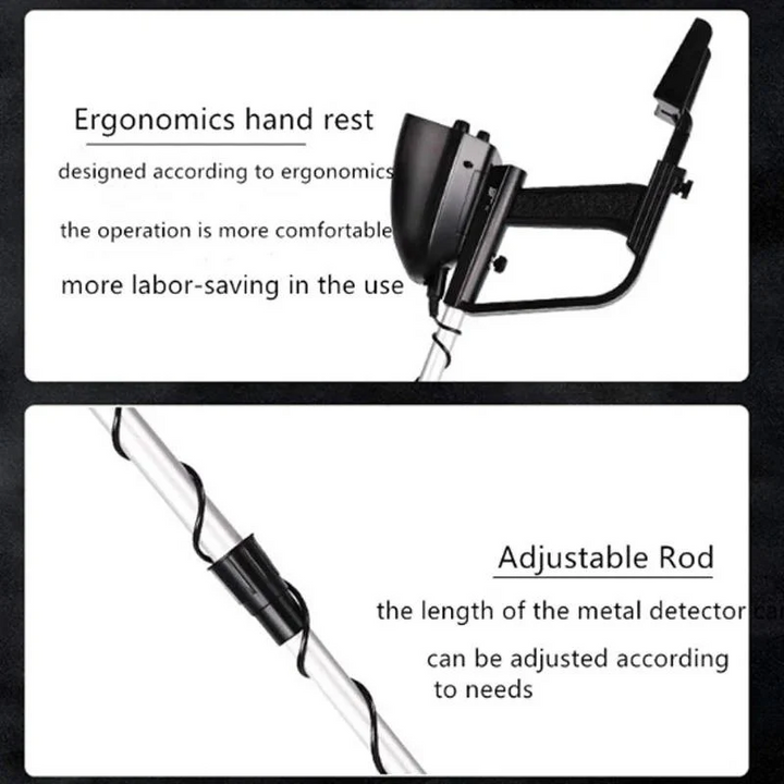 Lisslune | Underground Metal Detector with Search Coil