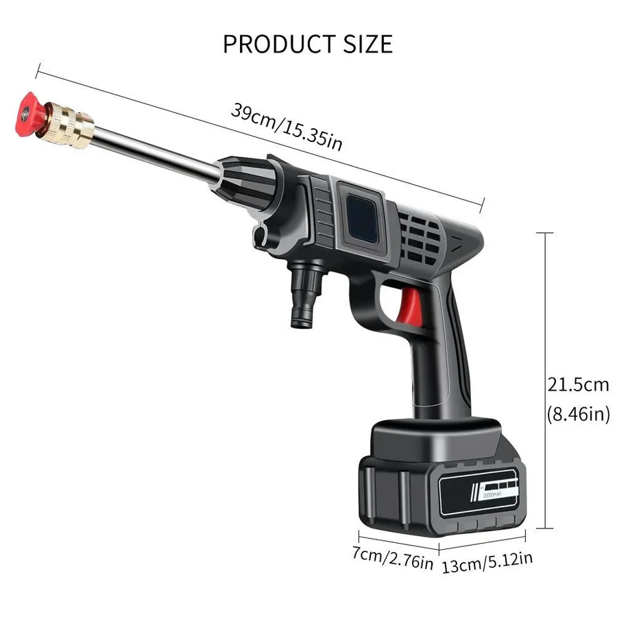 Lisslune | Cordless High Pressure Spray Gun