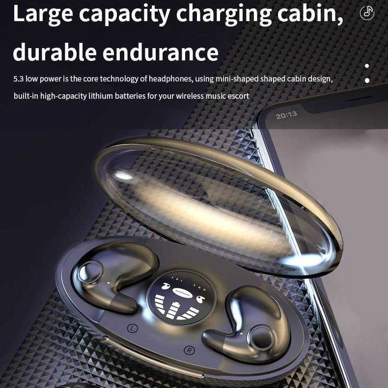 Lisslune | Earbuds for Sleeping, Lightweight, Slim Design for Night-time Comfort
