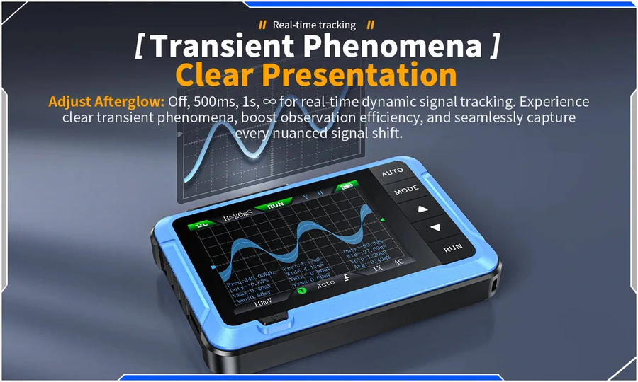 Lisslune | Portable Digital Oscilloscope for Circuits
