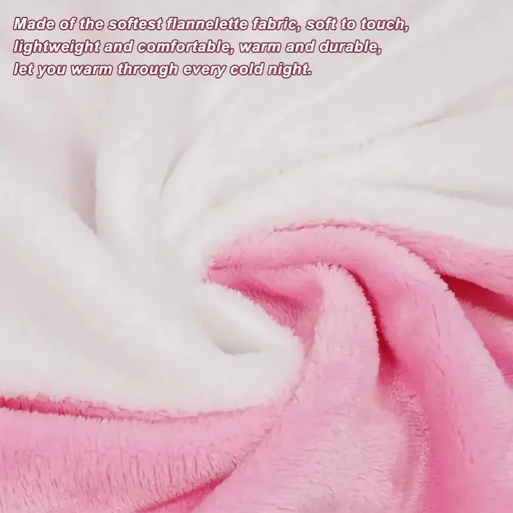 Lisslune | Cozy Shark Hooded Flannel Blanket