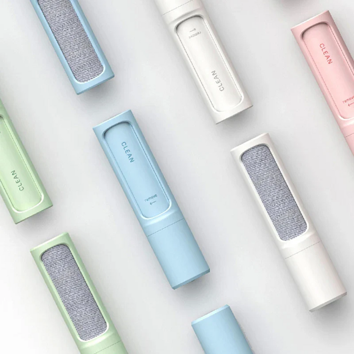 Lisslune | Reusable Pet Hair Remover Brush with Lint Roller Built In