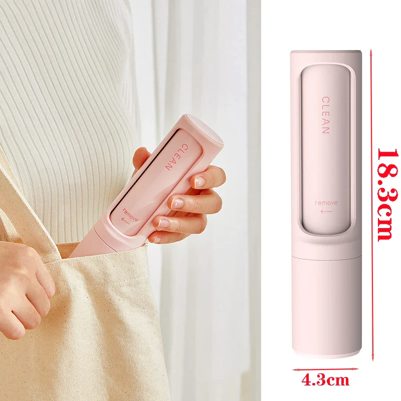Lisslune | Reusable Pet Hair Remover Brush with Lint Roller Built In