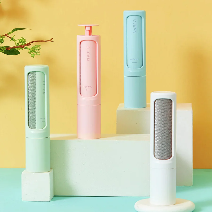 Lisslune | Reusable Pet Hair Remover Brush with Lint Roller Built In