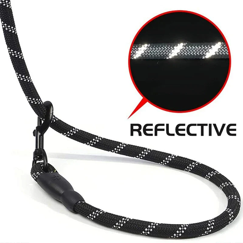 Lisslune | Reflective Dog Leash with Comfortable Padded Handle