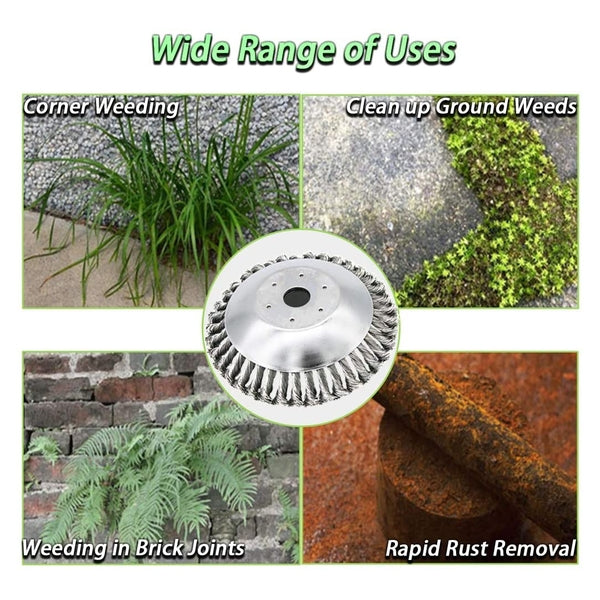 Lisslune | Garron Carbon Steel Weed Brush & Trimmer
