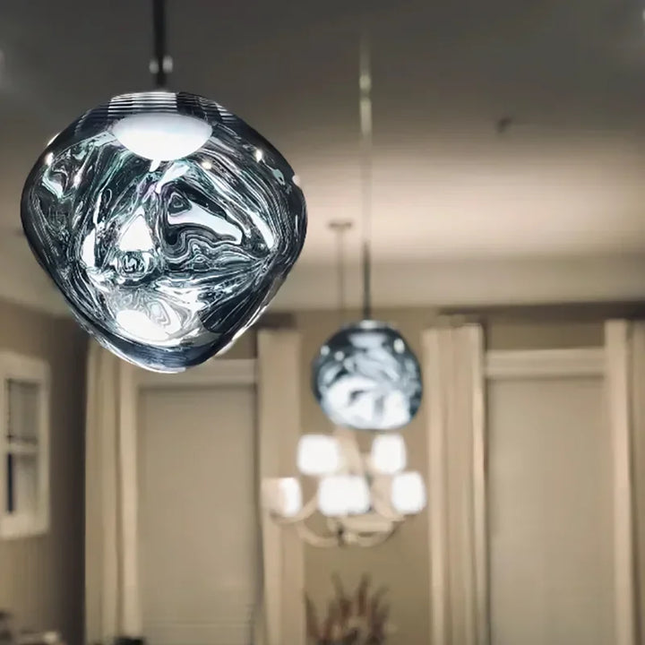 Lisslune | Glisvara Glass Pendant Light | Modern Design | Color Variety | Perfect for Your Home