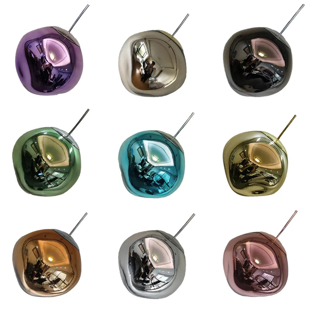 Lisslune | Glisvara Glass Pendant Light | Modern Design | Color Variety | Perfect for Your Home