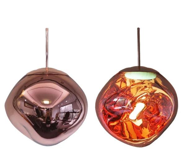 Lisslune | NordicGlow – Elegant Glass Pendant Light | Modern Scandinavian Ceiling Lamp
