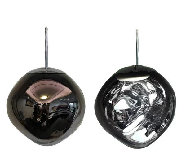 Lisslune | NordicGlow – Elegant Glass Pendant Light | Modern Scandinavian Ceiling Lamp