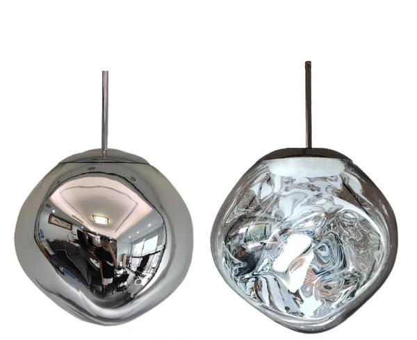 Lisslune | NordicGlow – Elegant Glass Pendant Light | Modern Scandinavian Ceiling Lamp