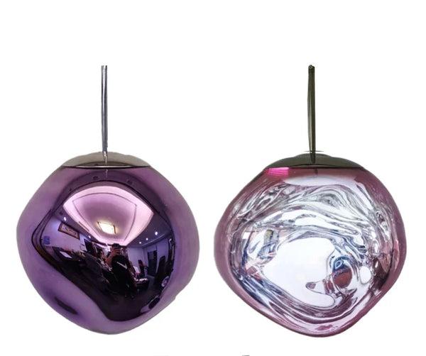 Lisslune | NordicGlow – Elegant Glass Pendant Light | Modern Scandinavian Ceiling Lamp
