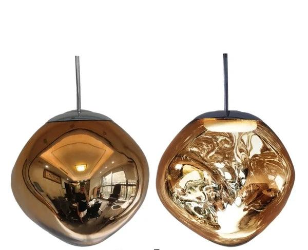 Lisslune | NordicGlow – Elegant Glass Pendant Light | Modern Scandinavian Ceiling Lamp