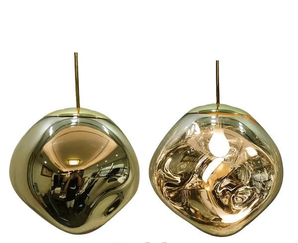 Lisslune | NordicGlow – Elegant Glass Pendant Light | Modern Scandinavian Ceiling Lamp