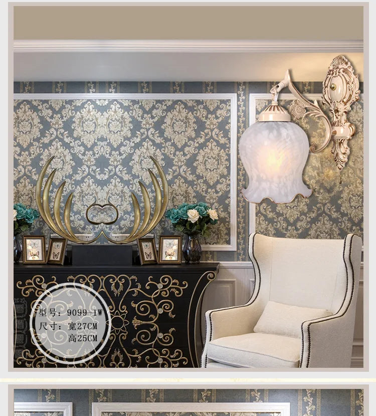 Lisslune | Vintage Wall Lamp in European Style