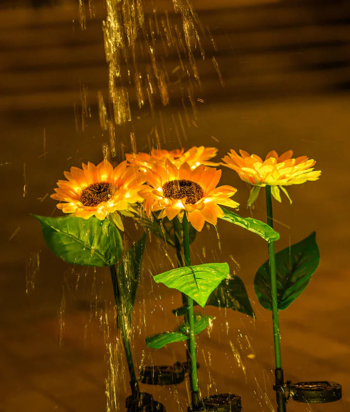 Lisslune | Waterproof Solar Sunflower Lamp for Garden & Terrace