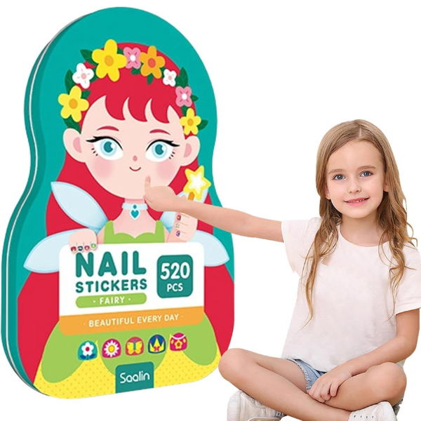 Lisslune | Kids Nail Art Stickers Fun & Easy Designs
