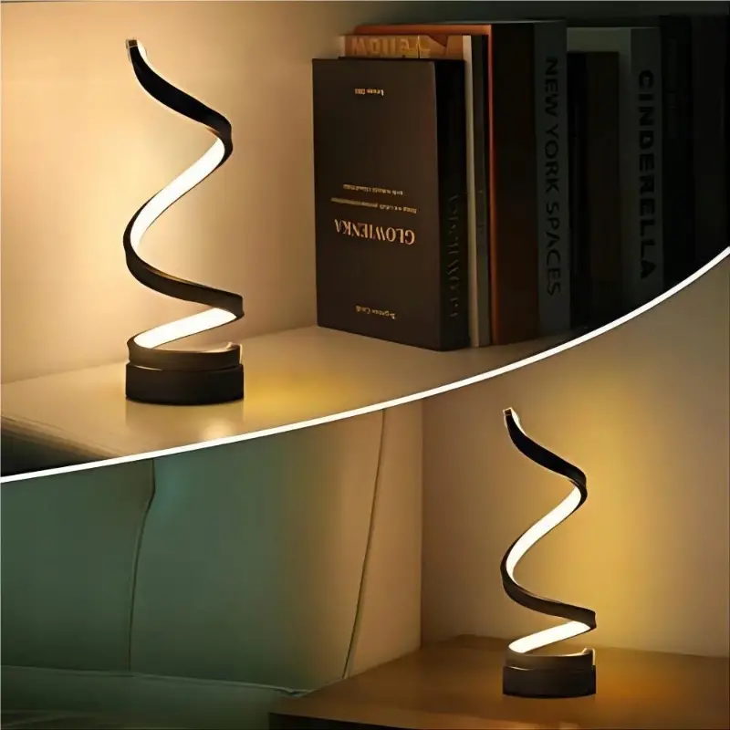 Lisslune | SpiralGlow: LED dimmable night light