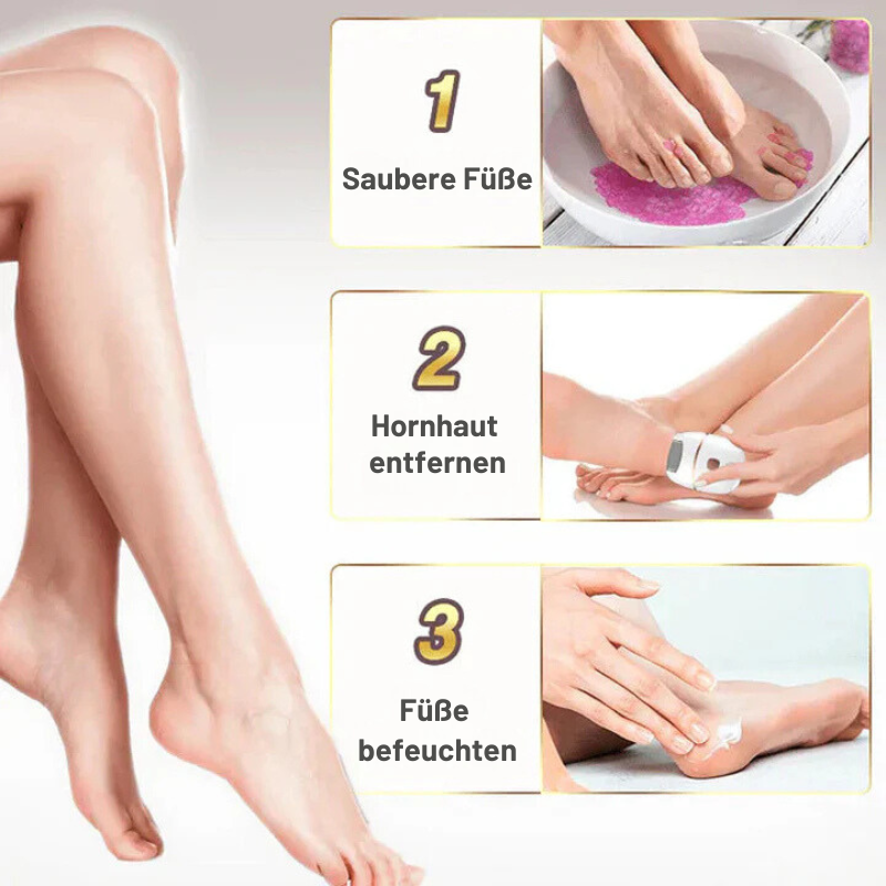Lisslune | Electric Foot Care Smooth Feet at Home