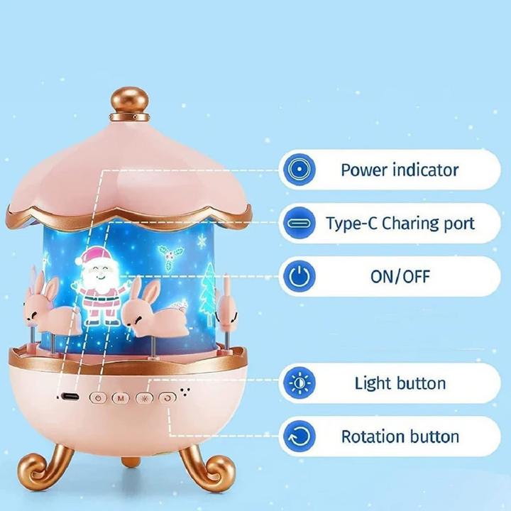 Lisslune | Night Light Projector for Kids