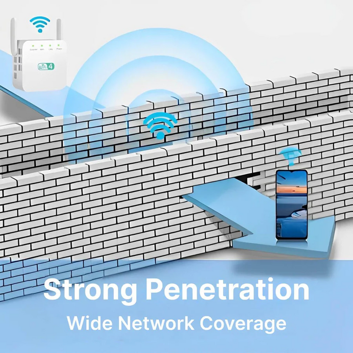 Lisslune | Powerful Long Range WiFi Repeater