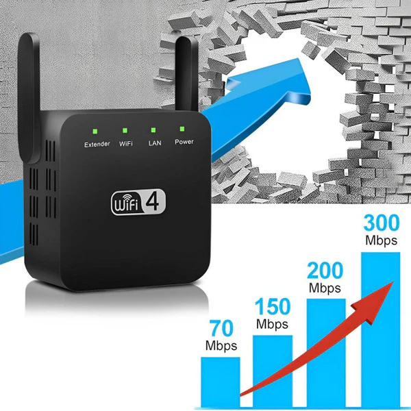 Lisslune | Powerful Long Range WiFi Repeater