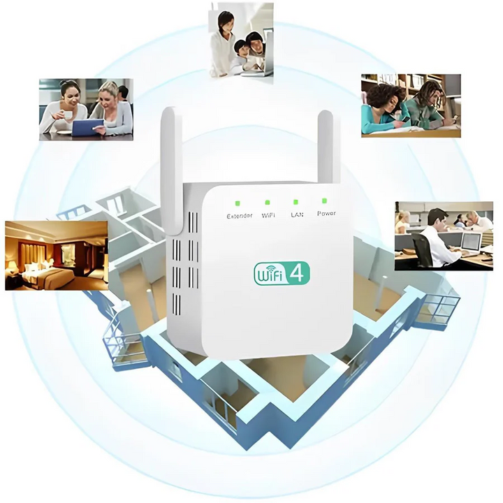 Lisslune | Powerful Long Range WiFi Repeater