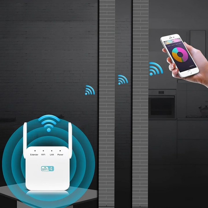 Lisslune | Powerful Long Range WiFi Repeater