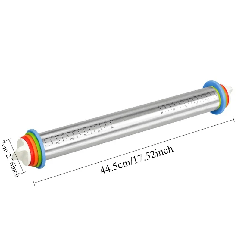 Lisslune | Adjustable Rolling Pin with Rings