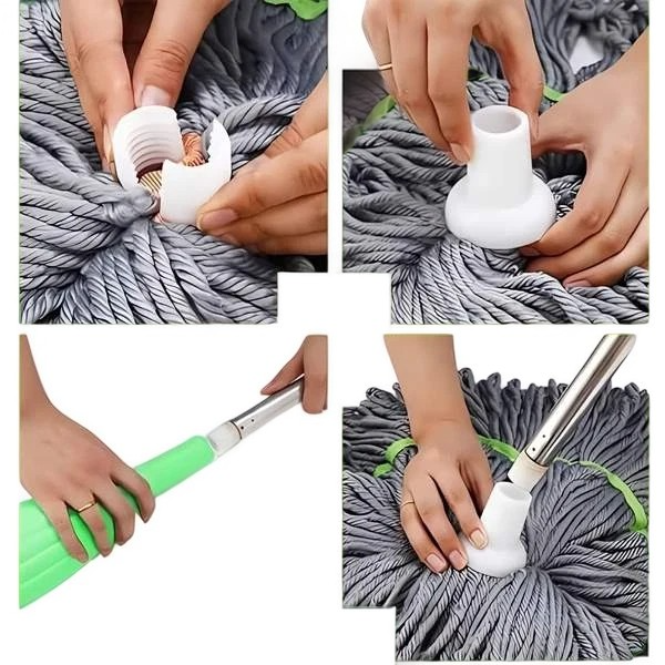 Lisslune | Rotating Self-Wringing Mop