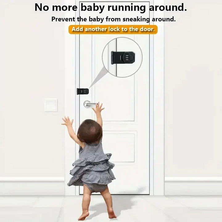 Lisslune | Secure Cabinet Lock with 3 Digit Combination Lock