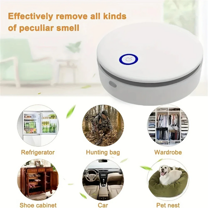 Lisslune | Mini Compact Air Purifier & Odor Eliminator