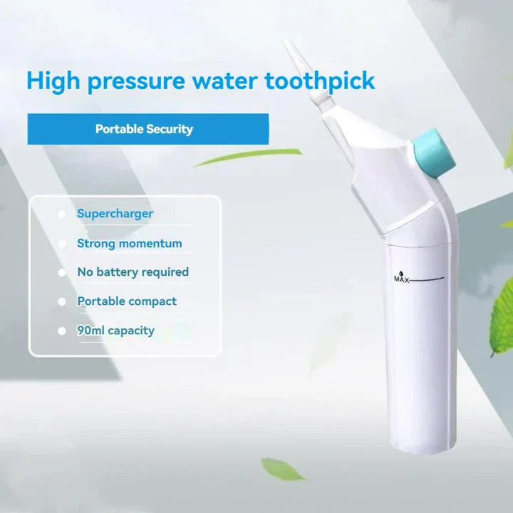 Lisslune | Portable High-Pressure Water Flosser – Professional Tooth Cleaner with Oral Irrigator