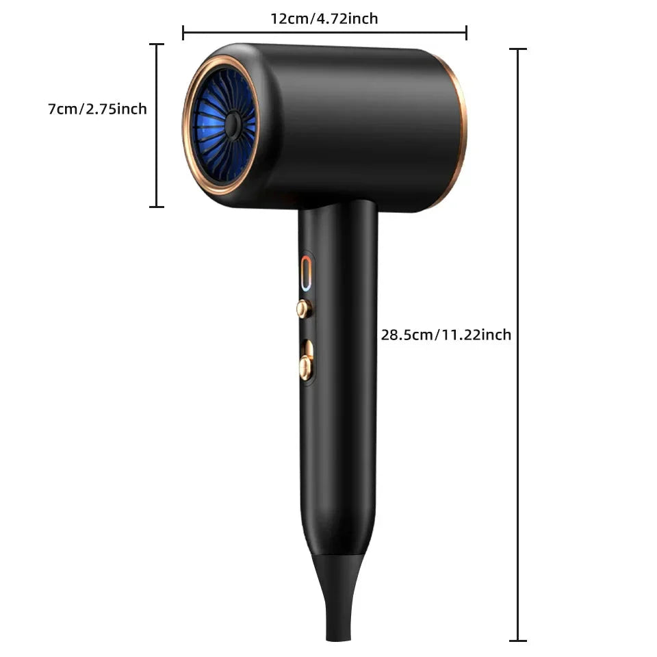 Lisslune | High-performance hair dryer 2400W with cold and warm air function - Ion technology
